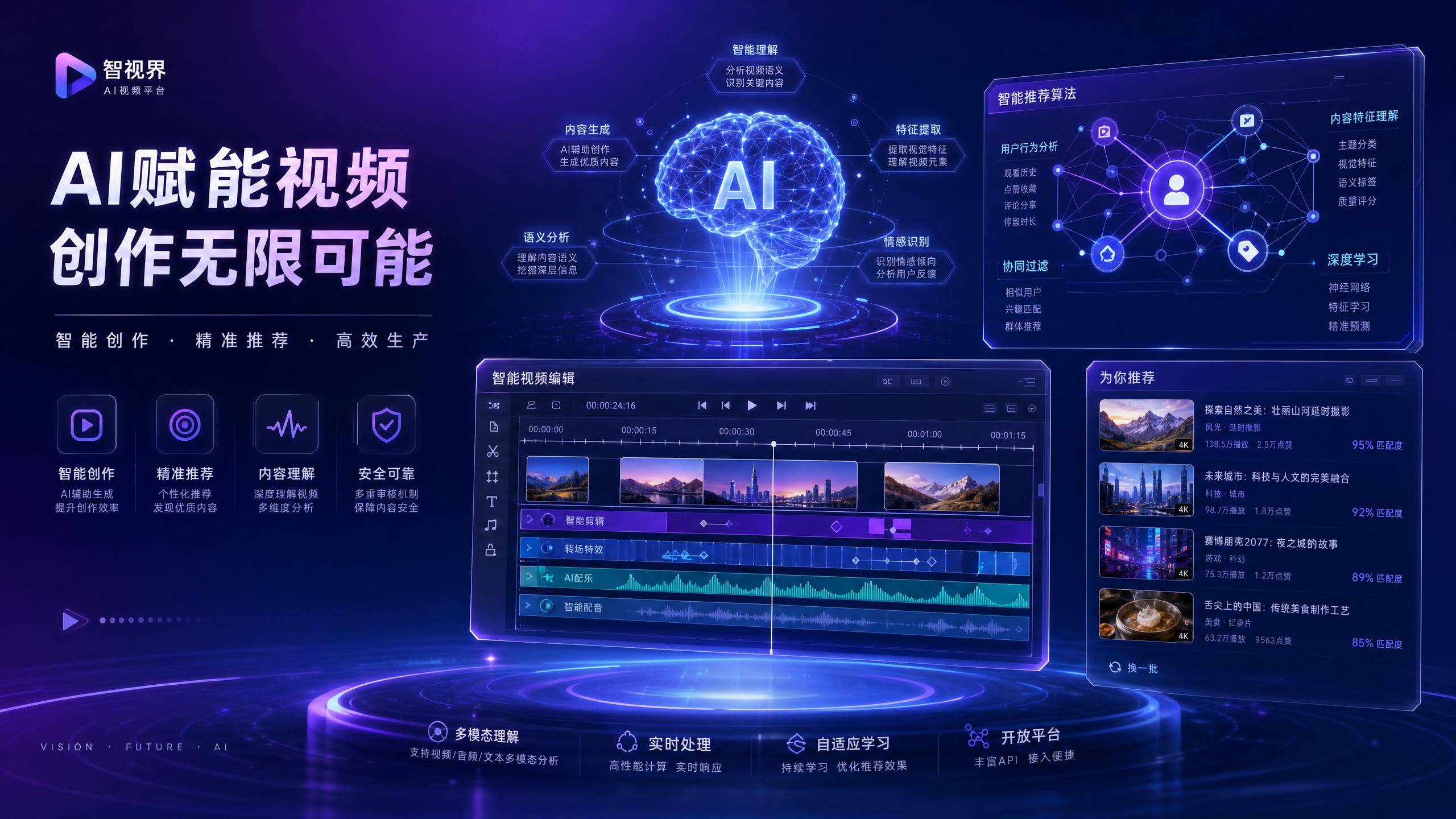 高清动漫-AI赋能视频制作演示智能场景设计全流程