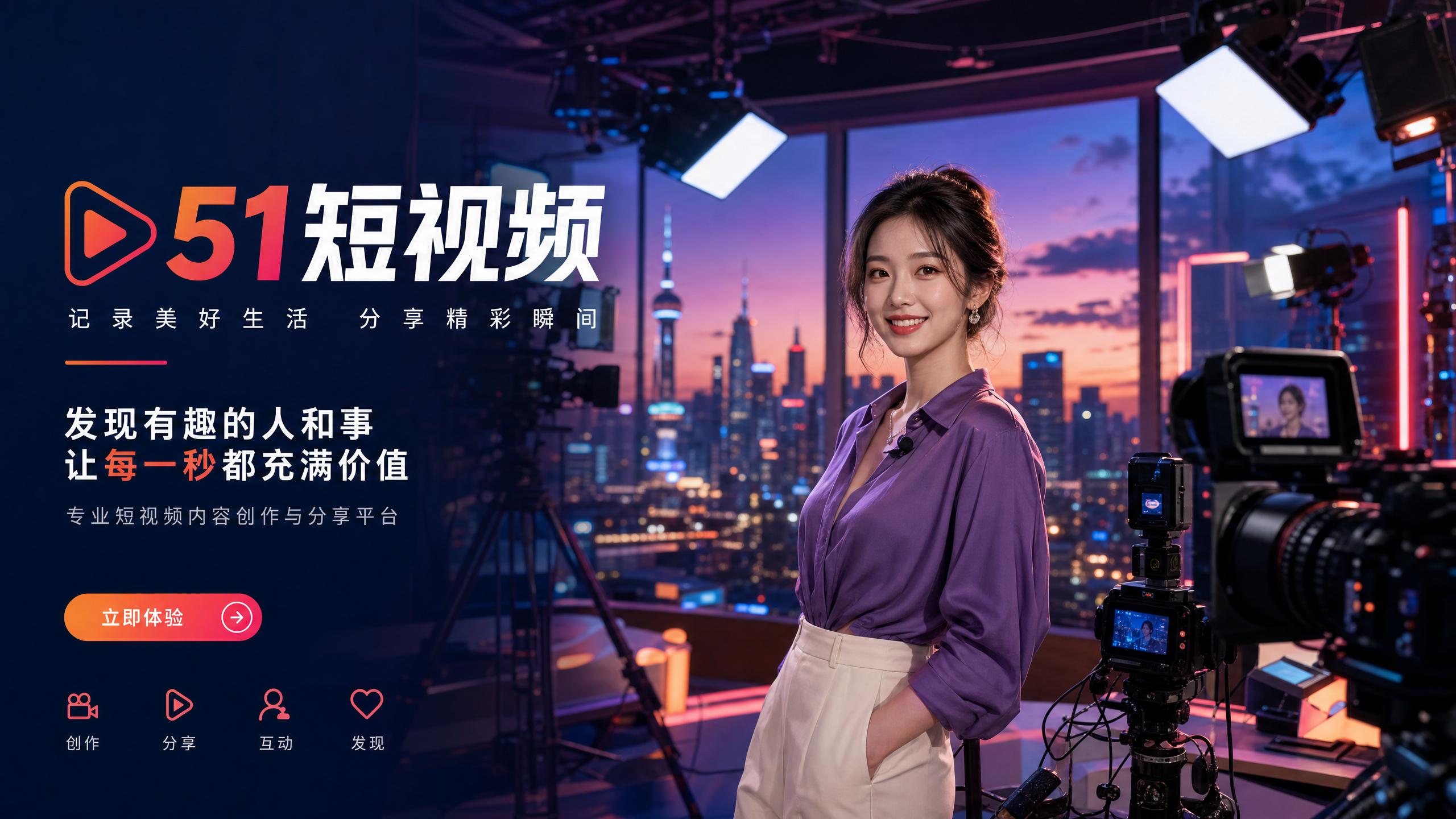 高清动漫-影视传媒公司品牌形象